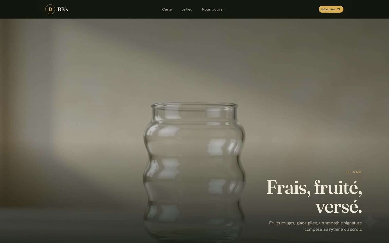 BB's — Bun & Bowl — section du site