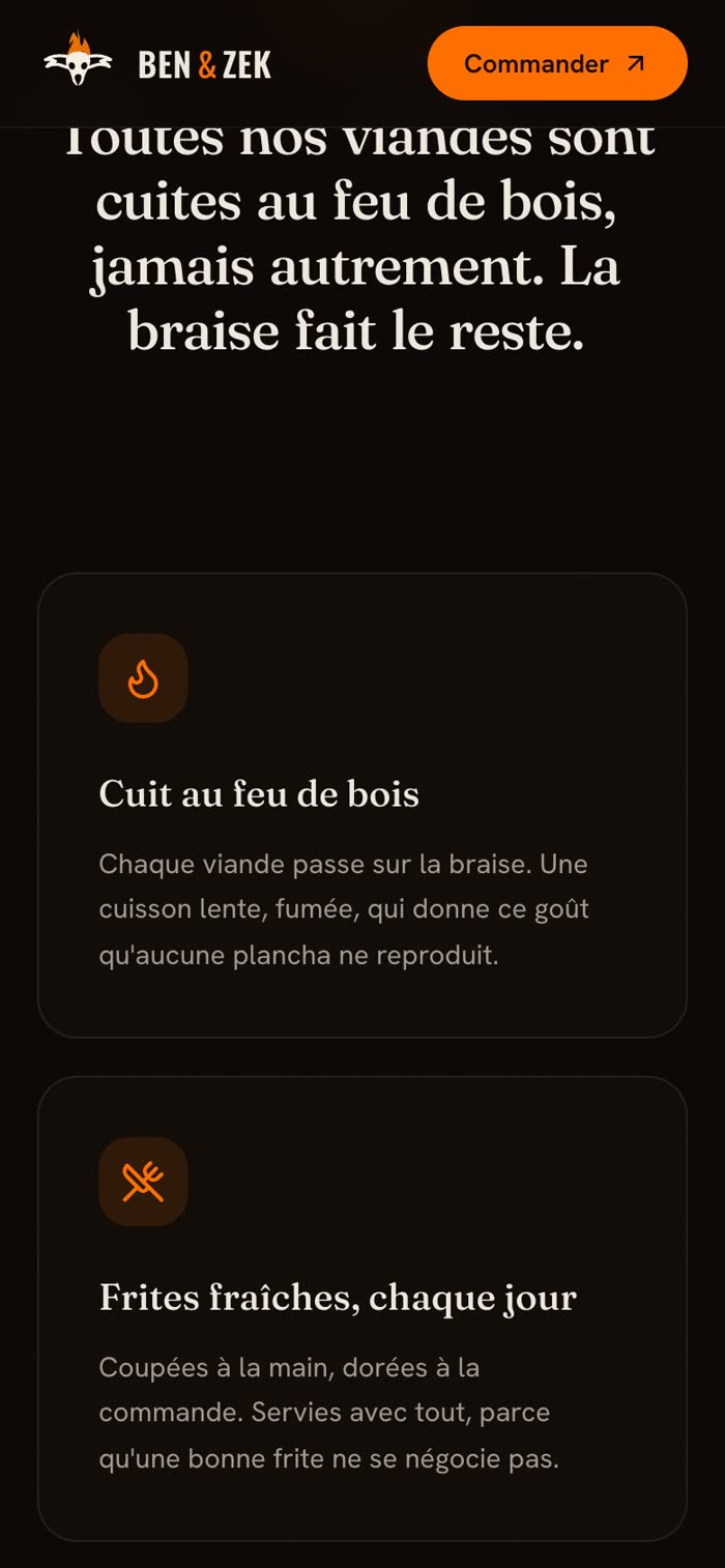 Ben & Zek sur mobile, plus bas